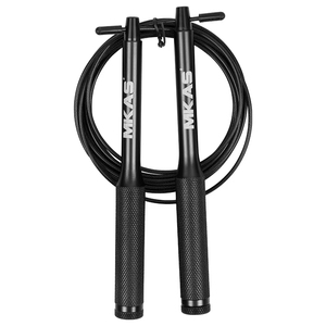 Mkas Có Thể Điều Chỉnh Kim Loại Nhôm Chéo Tập Thể Dục Kim Loại Nặng Tốc Độ Nhanh Nhảy Dây Với Chống-Trượt Xử Lý Nhảy Dây - Product Image 6