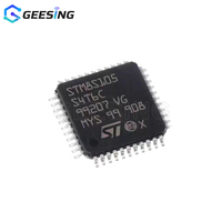 Microcontrolador Geesing de 8 bits, 16 MHz, 16 KB de memoria Flash, LQFP-44 con ADC de 10 bits, EEPROM, Grado Industrial STM8S105S4T6CTR