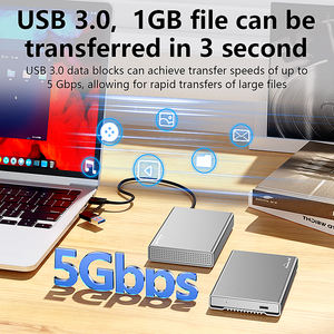 Hoge Kwaliteit Behuizing Ssd Case Type C Externe 2.5 Ssd Behuizing Harde Schijf Hdd Behuizing Metalen - Product Image 4