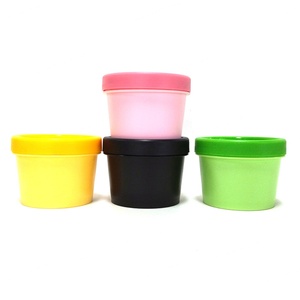 Empty Pink PP <b>Plastic</b> Cosmetic <b>Jars</b> for Face Cream & Body Scrub Packaging Luxury Wide Mouth Skincare Containers (30ml-500ml) - Product Image 4