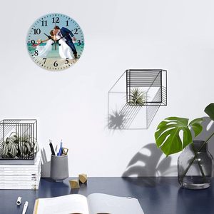 Acrylic Sản Xuất Tùy Chỉnh Cá Nhân Kỹ Thuật Số Đồng Hồ Treo Tường Không ticking Im Lặng Hình Ảnh Hình Ảnh Văn Bản Trang Trí Nội Thất Cho Cuộc Sống - Product Image 6