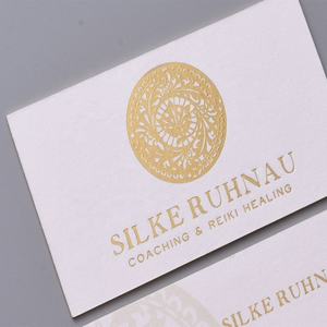 Impresión de tarjetas de visita papel de lámina de oro Impresión de cartón Impresión de tarjetas de visita - Product Image 4