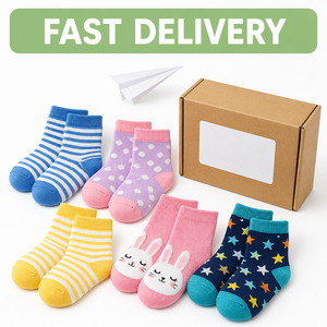 Lot de chaussettes pour enfants en liquidation, styles variés et aléatoires, vente en gros, surplus de stock, assortiment de chaussettes pour enfants, unisexe, garçons, filles - Product Image 6