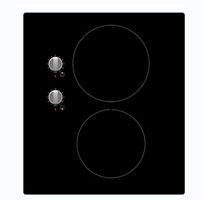 1800W ETL điện cooktops được xây dựng trong <span class=keywords><strong>2</strong></span> đầu đốt thủy tinh gốm sứ cảm ứng thông minh cho hộ gia đình sử dụng - Product Image 4