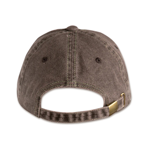 Marrón Vintage <span class=keywords><strong>personalizado</strong></span> logotipo bordado 100% algodón lavado sin estructura 6 paneles papá sombrero desgastado <span class=keywords><strong>gorra</strong></span> de béisbol personalizada - Product Image 3