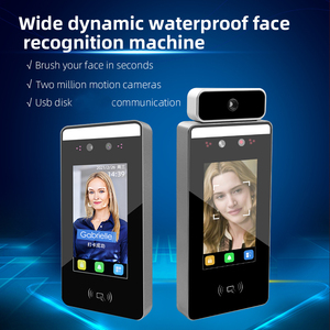 4.3 inch wiegand26 RS485 TCP/IP độc truy cập điều khiển máy sinh trắc học Nhận dạng khuôn mặt đo nhiệt độ cho - Product Image 5