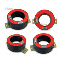 Transformateur de courant à séquence zéro de type ouvert en résine coulée LXKW-120/75 120 mm pour la détection de fuite à la terre