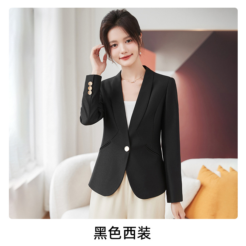 black suit