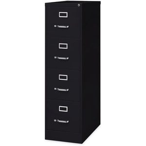 Alera HVF152652BL Classeur vertical économique à 4 tiroirs pour dossiers de format lettre 15 po x 26,5 po x 52 po Noir - Product Image 4