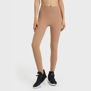Pantalon de yoga taille haute hanche en forme de M ne laisser aucune trace pied bouche Fitness hanche levage Leggings pour les sports féminins - Product Image 4