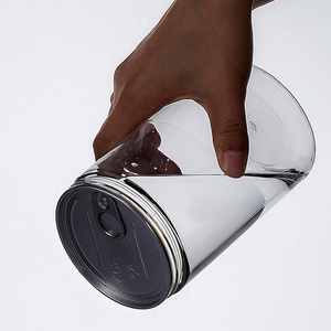 Hũ nhựa PET trong suốt cao cấp có nắp dễ mở, vòng xoắn mở nhanh, dùng để đựng đồ ăn vặt, kẹo, bánh quy, sô cô la - Product Image 4