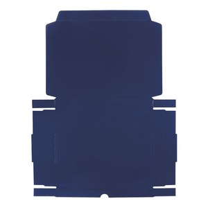 Folding <b>Box</b> Blue 270X220X30 Mm Collapsible Laundry Basket <b>Storage</b> Solution - Product Image 3