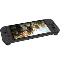 Console de jeu portable rétro G90, grand écran de 7 pouces, lecteur de jeux vidéo Linux, processeur quadricœur, sortie TV, joystick 3D, 1 Go de RAM, joueurs simples/doubles