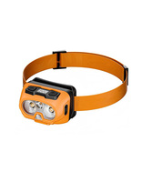 Lampe frontale LED étanche IP65 600LM avec 8 modes réglables, recharge USB pour la randonnée et le camping