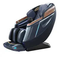 Kursi Pijat Shiatsu Elektrik Multifungsi Deluxe untuk Seluruh Tubuh, Zero Gravity, Mewah, Ukuran Besar untuk Orang Tinggi, Pintar dan Portabel