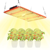 Kit penumbuh LED 120w, tenda LED profesional tumbuh lampu tanaman dalam ruangan kecil Lm301 320W rantai Aster