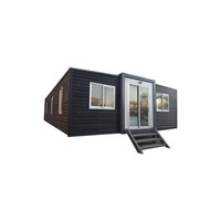 Plan de maison préfabriquée moderne de 2 à 3 chambres, maisons modulaires portables, mini-casas modulares, extension de maison extensible, maison préfabriquée moderne