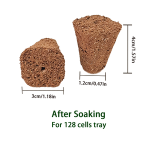 128 lỗ khay Kích thước Dừa Xơ dừa phát triển khởi động cắm Rau nhà máy đất bản sao cắt cây giống 5120 cái/hộp - Product Image 2