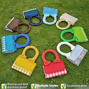 Pique-nique plage couverture sans sable imperméable <span class=keywords><strong>Camping</strong></span> en plein air couvertures séchage rapide famille tapis Portable tapis - Product Image 3