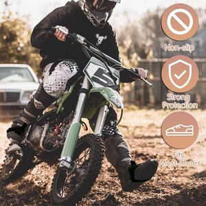 Protector de Calzado para Motocicleta, Funda de Goma Negra para Palanca de Cambios, para Hombres y Mujeres - Product Image 5