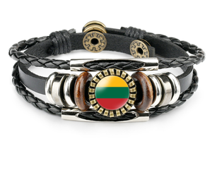 Bendera Oscar gelang pola bendera nasional Eropa spanduk bendera Promosi Retro Vintage - Product Image 1