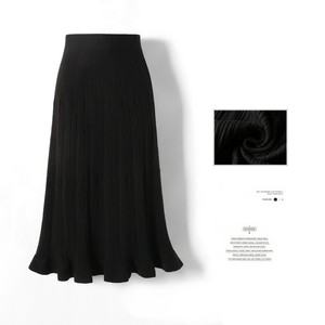 <span class=keywords><strong>Jupe</strong></span> tricotée pour femmes, en laine et polyester, design à la mode, nouvelle collection <span class=keywords><strong>jupe</strong></span> <span class=keywords><strong>longue</strong></span>, ligne a mixte - Product Image 2