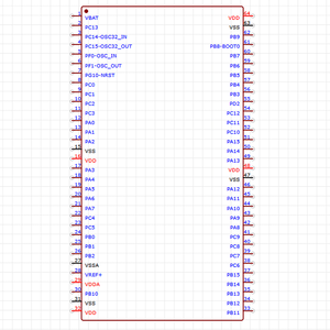 Microcontrôleur original STM32G474RBT6 <span class=keywords><strong>32</strong></span> <span class=keywords><strong>bits</strong></span> <span class=keywords><strong>Arm</strong></span> Cortex-M4, 170 MHz, 128 Ko Flash, 128 Ko RAM CAN FD/USB/I2C/SPI/64-LQFP, en stock - Product Image 4