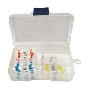 Étui de 50 tubes d'isolation pour raccords, résistance, divers diamètres, idéal pour les connexions électriques et la protection - Product Image 1