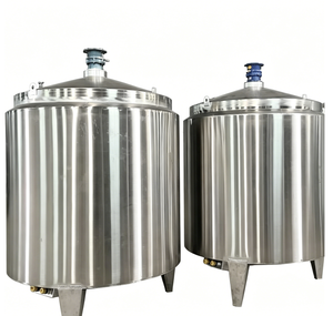 Réservoir de stockage vertical en acier inoxydable pour azote liquide/<span class=keywords><strong>eau</strong></span>/<span class=keywords><strong>carburant</strong></span>, système motorisé, capacité personnalisable pour processus humides - Product Image 1
