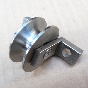 Polea de Acero Cromado para Máquina de Trenzado - Product Image 4