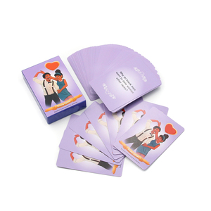 Textuur Embossing Uv-Printen Op Maat Gemaakte Sex-Leuke Kaartspellen En Volwassenen Intiem Kaartspel Met Zoemer Opvouwbaar Tafelkaartenspel - Product Image 4