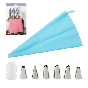 Set da 6 pezzi sacchetto <span class=keywords><strong>per</strong></span> pasticceria e ugello <span class=keywords><strong>per</strong></span> torta in acciaio inossidabile accessori da cucina <span class=keywords><strong>per</strong></span> decorare attrezzature <span class=keywords><strong>per</strong></span> dolciumi da forno - Product Image 5