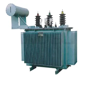 Transformador de distribución trifásico de 35KV sumergido en aceite, transformador de potencia