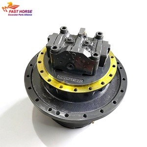 Hangood 20Y-27-00101 20Y-27-00200 Conjunto de motor de traslación para Komatsu PC200-6 PC220LC-6L Transmisión final 350 bar Maquinaria de construcción - Product Image 1