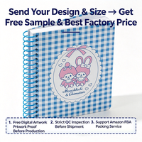 Carnet à spirales à couverture souple personnalisé avec logo imprimé en usine, idéal pour les cadeaux d'entreprise, la promotion de marque, le bureau et l'école