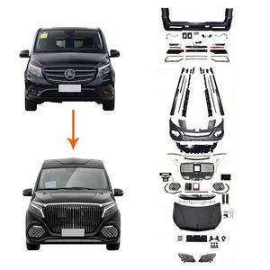 Kit de carrosserie de mise à niveau pour Mercedes Classe V W447 (2016-2023) vers le modèle restylé 2024 - Pare-chocs et accessoires automobiles J-788 - Product Image 1