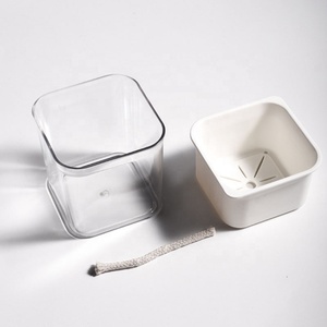 Indoor <strong>Selfwatering</strong> Planters Transparent clear Home Succulent <strong>Plants</strong> Macetas Decoracion Desktop Self Watering Flower Pot - Product Image 5