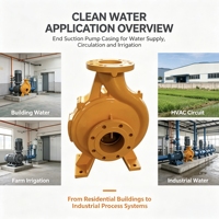 Pompe à eau en acier inoxydable et en fer pour l'agriculture et l'irrigation, électrique/diesel, personnalisable OEM