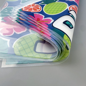 Aloha Flexzip Bag 10Pcs Clear Seal <b>Storage</b> Bags With Tropical Print For Food <b>Storage</b> - Product Image 2
