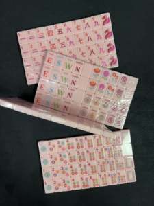 Luxury American Mahjong Tile <strong>Set</strong> Custom Acrylic Tiles Joker Foldable Eco-Friendly for Home Party <strong>Games</strong> <strong>Ready</strong> to Ship - Product Image 2