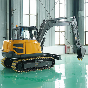 Trung quốc giá CE EPA 6.5 Tấn Crawler loại máy xúc cảnh quan cao su theo dõi mạnh mẽ Digger khai thác mỏ đầy đủ thủy lực DIESEL máy xúc - Product Image 6