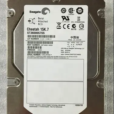 Seagate ST3600057SS Cheetah 15K.7 600GB 15000 RPM 16MB Cache SAS 6 Gb/s 3.5 "Hard Drive Internal Perusahaan