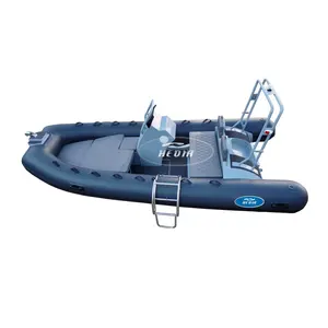 Heida CE 14.1ft 4.2m good quality pvc/hypalon inflatable raft house boat dock aluminum inflatable boat 4.70 m 6 person