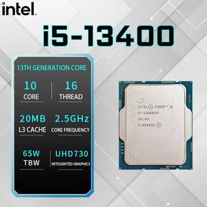 Nouvelles unités centrales de traitement (CPU) Intel Core de 12e et 13e génération <span class=keywords><strong>I5</strong></span> 13400F 13400 <span class=keywords><strong>I5</strong></span> 13600KF <span class=keywords><strong>I7</strong></span> 13700 13700KF pour ordinateur de bureau (version en vrac) - Product Image 3