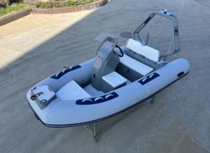 เรืออลูมิเนียมขนาดเล็ก CE Luxury รุ่น Orca 3.6 เมตร เรือยางแบบพับได้พร้อมห้องโดยสารสำหรับเรือยอชท์ตกปลา รับประกัน 5 ปี SP360 - Product Image 5