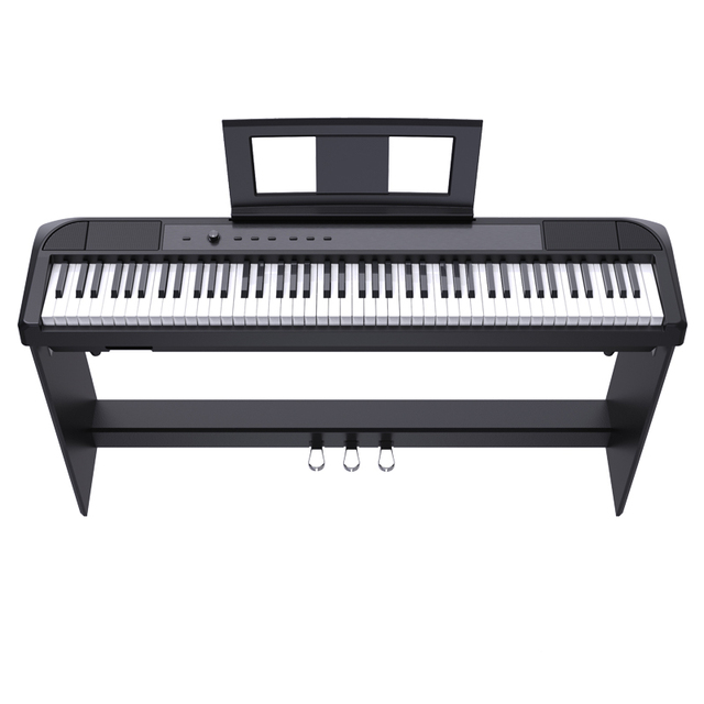 The Model 198 Portable Standard Electronic Keyboard with 88 Keys and Multiple Functions