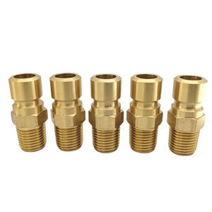 1/4 bspt nữ đến Nam nước Hex Ống núm vú phù hợp Bộ chuyển đổi khuôn nhựa khớp nối cắm - Product Image 6