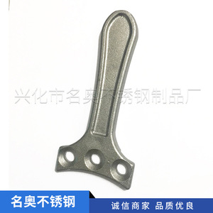 Asa de olla de acero inoxidable 50x9, fundición de precisión, orificios de montaje integrados, resistencia a la corrosión, accesorios para horno de cocina - Product Image 4
