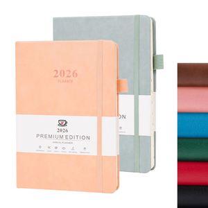 Cuaderno de Cuero PU Personalizado para la Escuela, Material Escolar, Cuaderno de Ejercicios para Estudiantes, Cuaderno de Tapa Dura - Product Image 2