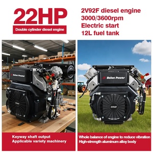 Belon điện 997cc 4 thì động cơ <span class=keywords><strong>diesel</strong></span> Twin xi lanh điện bắt đầu tiêu thụ nhiên liệu thấp ngành công nghiệp thuyền động cơ bánh răng mang - Product Image 3